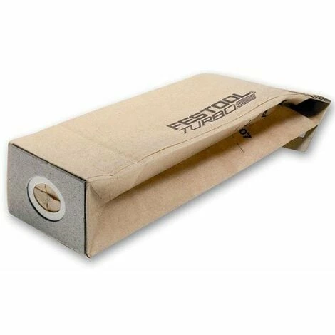 Festool 489128 Turbo Filter Bag TF-RS 400/5 Pack of 5 Festool 489128 Turbo Filter Bag TF-RS 400/5 Pack Of 5 -FESTOOL Sales Store 18462864 1