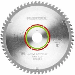 Festool 216mm 60T Mitre Saw Blade 500123