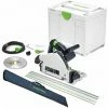 Festool TS 55 FEBQ-Plus 160mm Circular Plunge-Cut Saw 110V With Guide Rail & Rail Bag