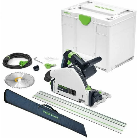 Festool TS 55 FEBQ-Plus 160mm Circular Plunge-Cut Saw 110V with Guide Rail & Rail Bag Festool TS 55 FEBQ-Plus 160mm Circular Plunge-Cut Saw 110V With Guide Rail & Rail Bag -FESTOOL Sales Store 18493805 1