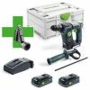 Festool Cordless Hammer Drill BHC 18 HPC 4.0 I-Plus C/w 2 X 4.0ah Battery